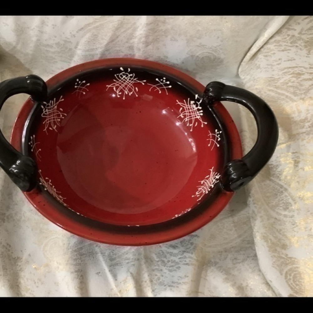 Large Decorative Serving Or Display Bowl